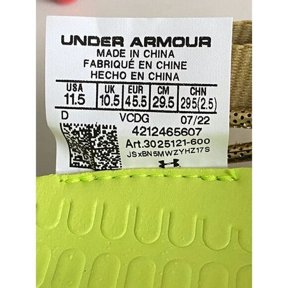 Under Armour Spotlight MC Jackpot Football Cleats Men’s Size 11.5 3025121-600 - Picture 11 of 12